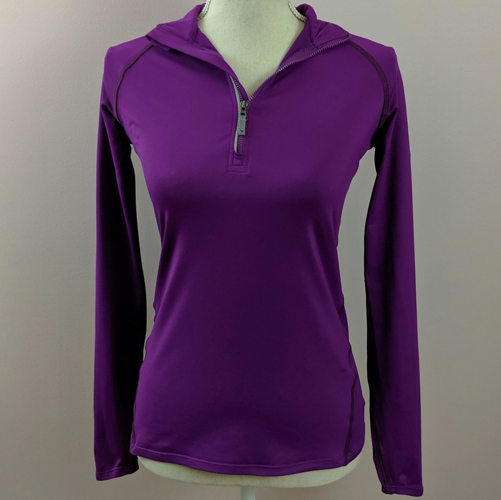 Callaway Long Sleeve Mid Zip Pullover Jacket